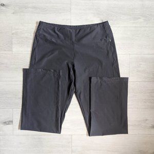 Lucy Every Day Collection Grey Pant Zipper Pockets XL TALL